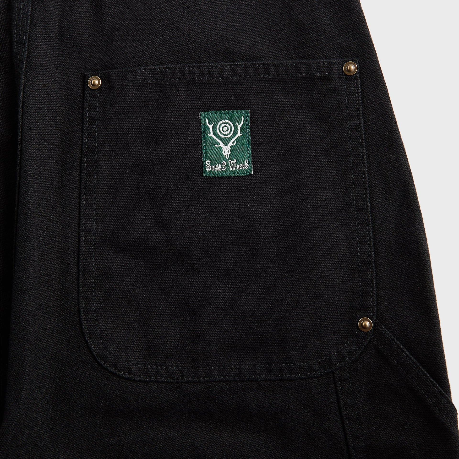 South2 West8 Double Knee 11.5oz Cotton Canvas Painter Pant - Black