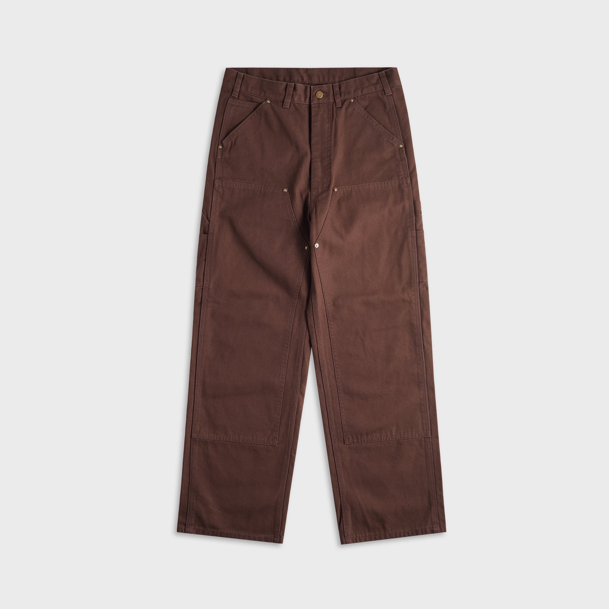 South2 West8 Double Knee 11.5oz Cotton Canvas Painter Pant - Brown