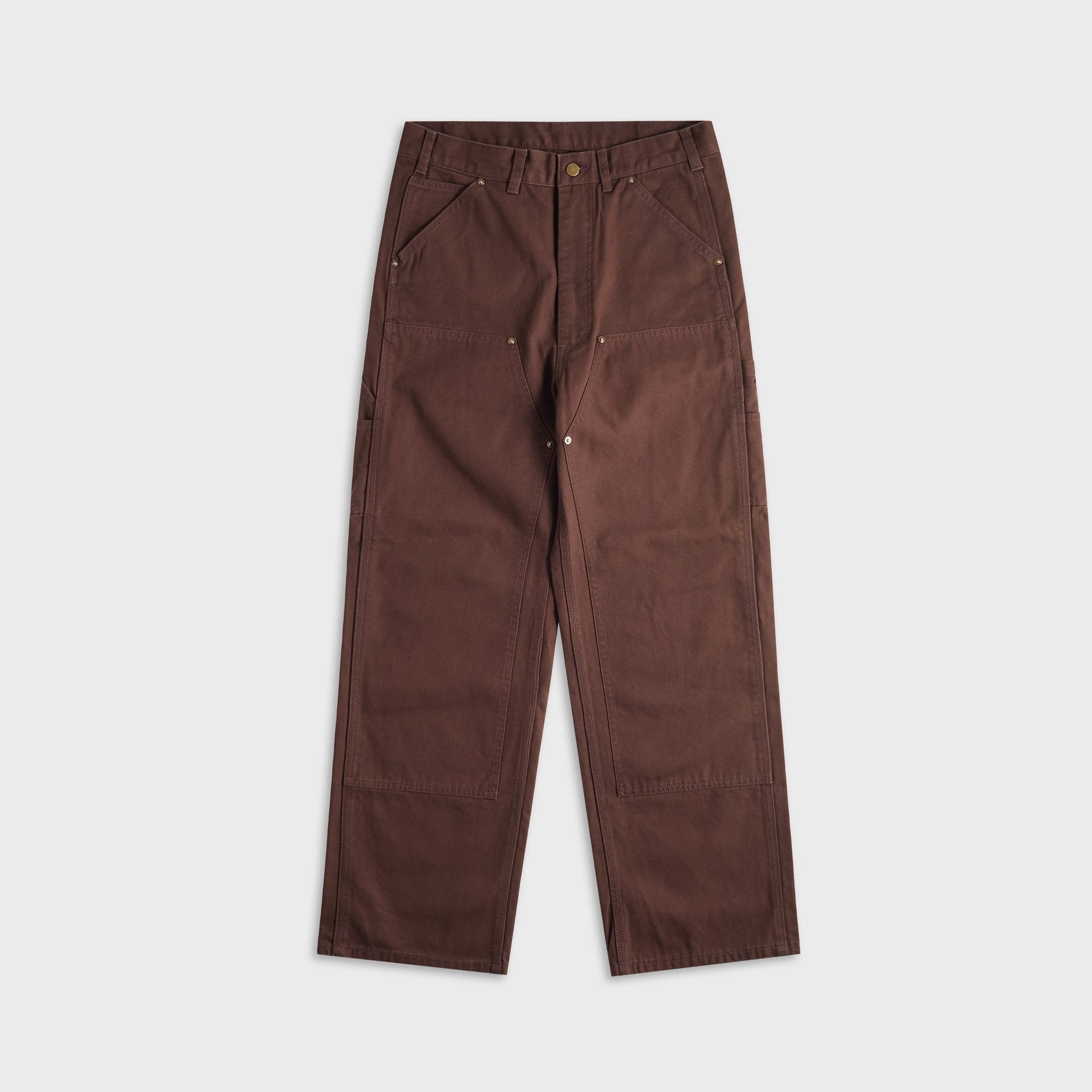 South2 West8 Double Knee 11.5oz Cotton Canvas Painter Pant - Brown