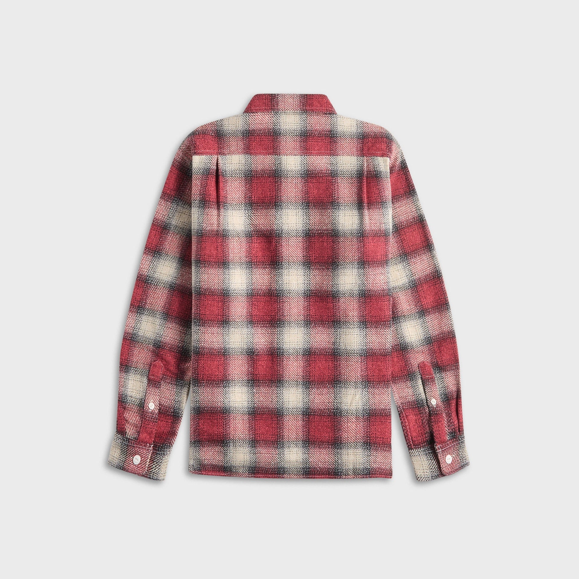 South2 West8 TC Jazz Nep Plaid Work Shirt - Red