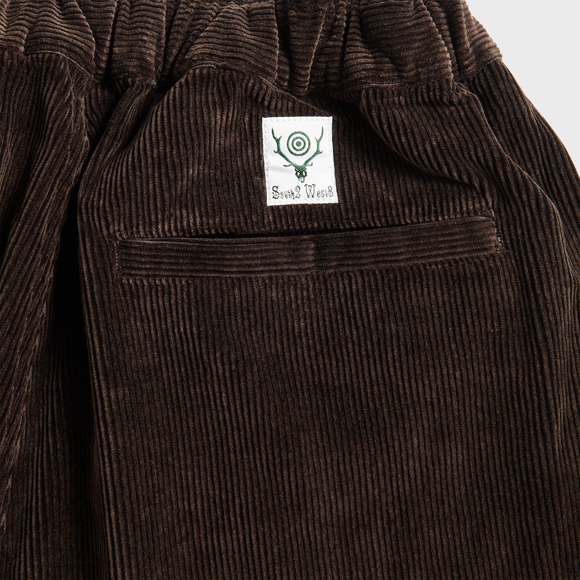 South2 West8 Belted Logger Pant C/R 9W Corduroy - Brown