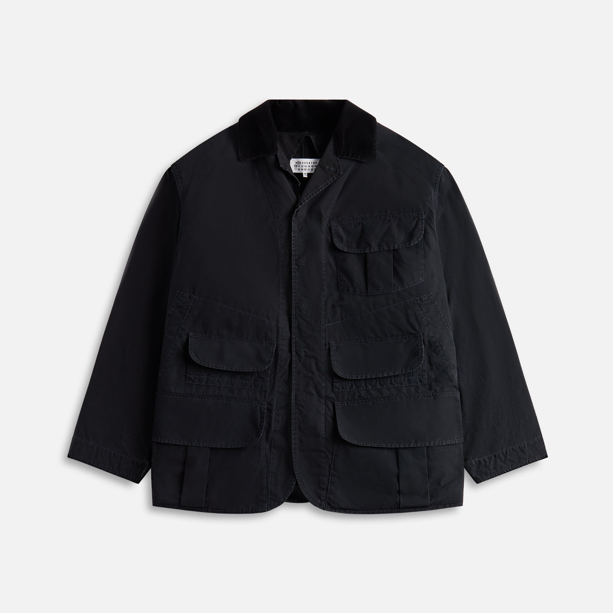 Maison Margiela Dry-Wax Cotton Jacket - Black – Kith