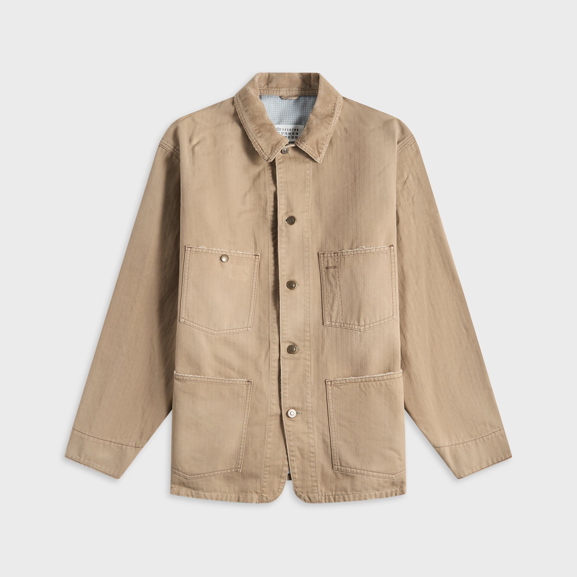 【新品未使用】Maison Margiela Jacket 46 Maison Margiela Sports Jacket - Stone Washed Beige – Kith