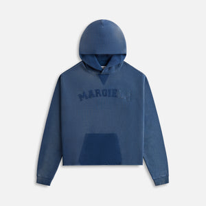 Maison Margiela Organic Cotton Fleece hoodie - Blue