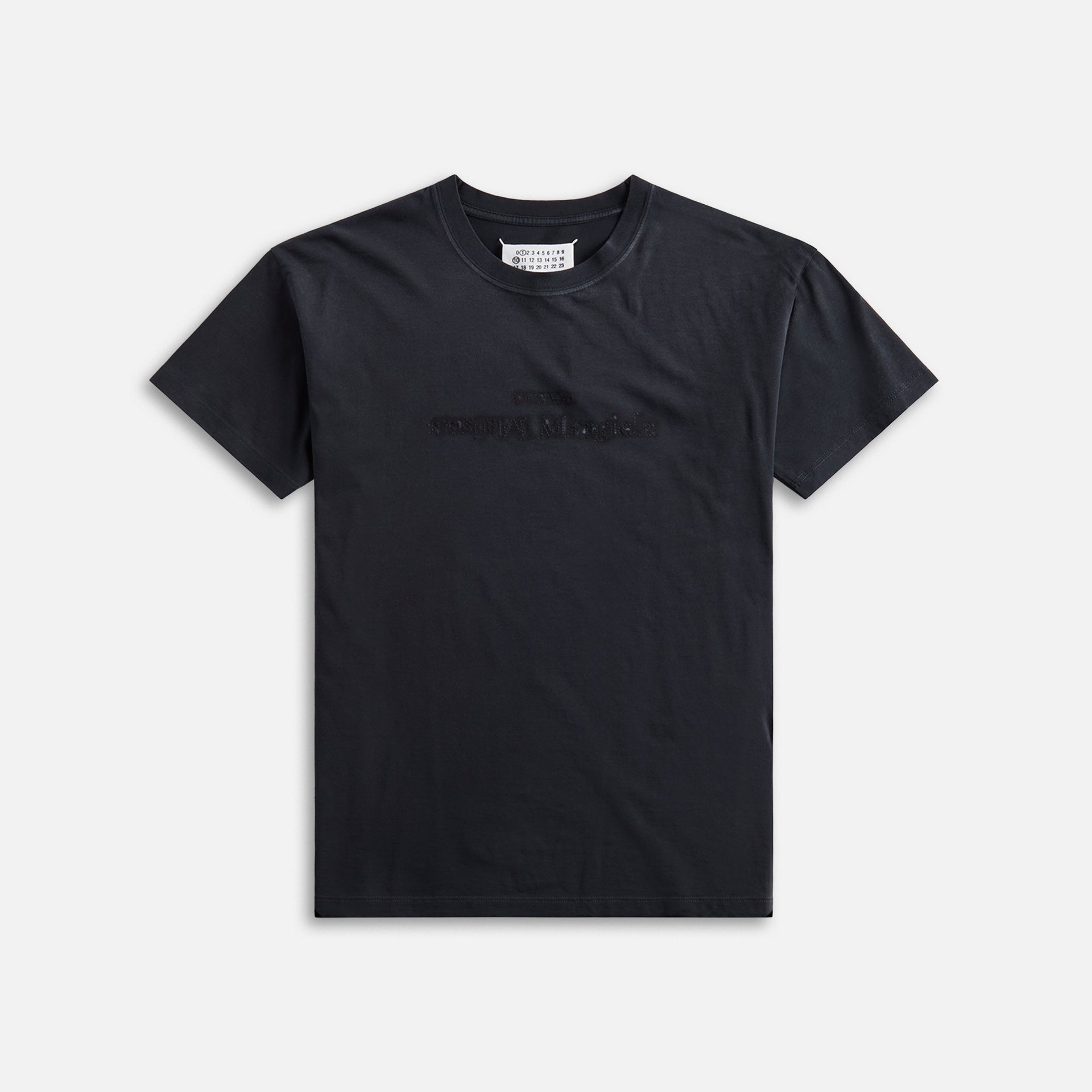 Maison Margiela Cotton Jersey - Washed Black