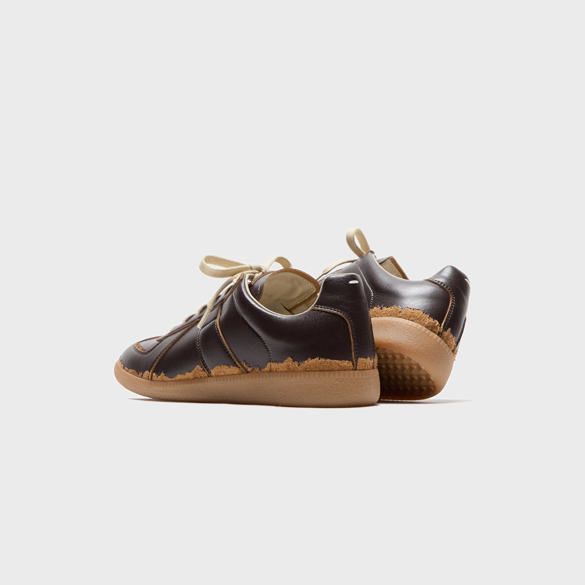 Maison Margiela Replica Sneaker - Dark Brown / Camel – Kith
