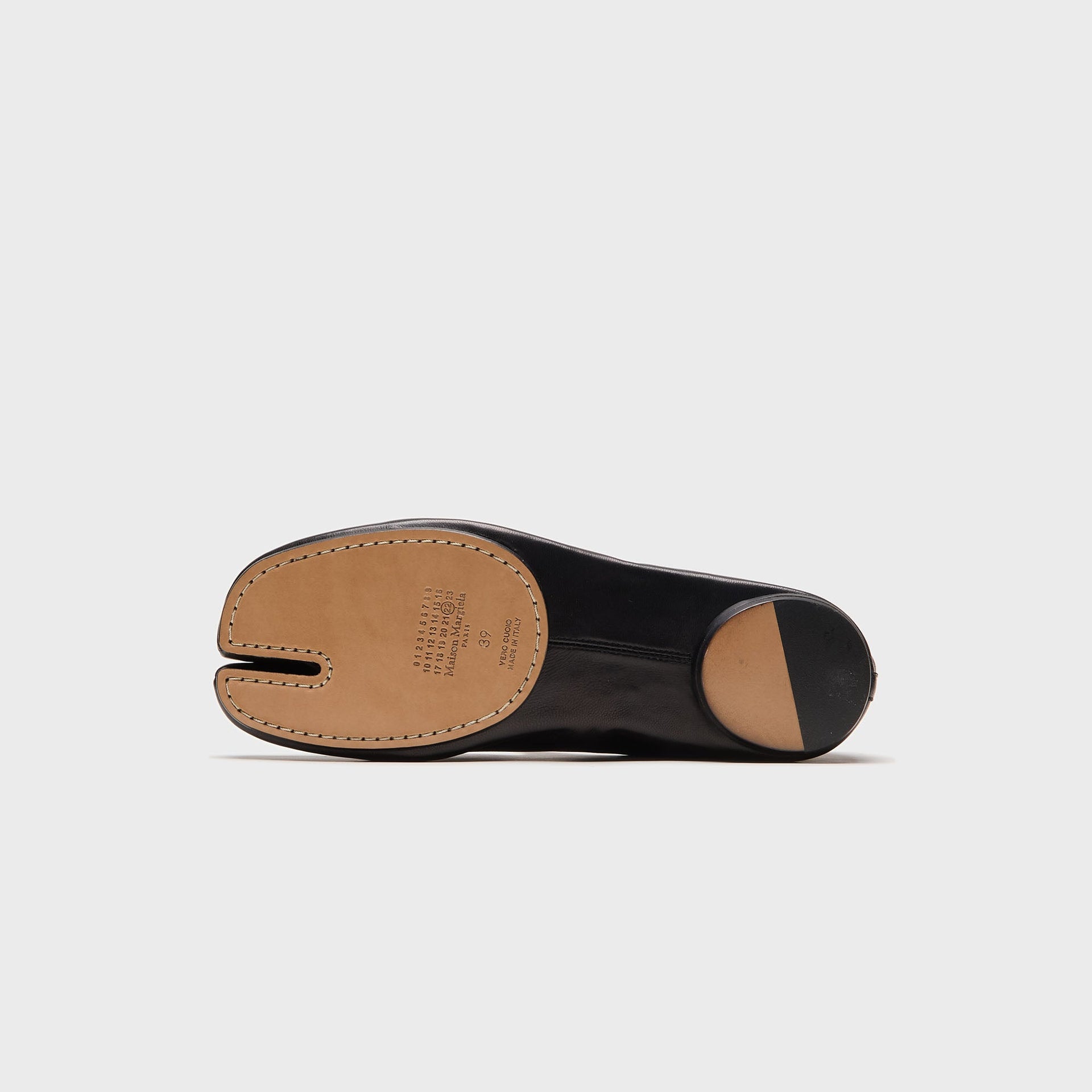 Maison Margiela Tabi Ballerina Double Strap - Black