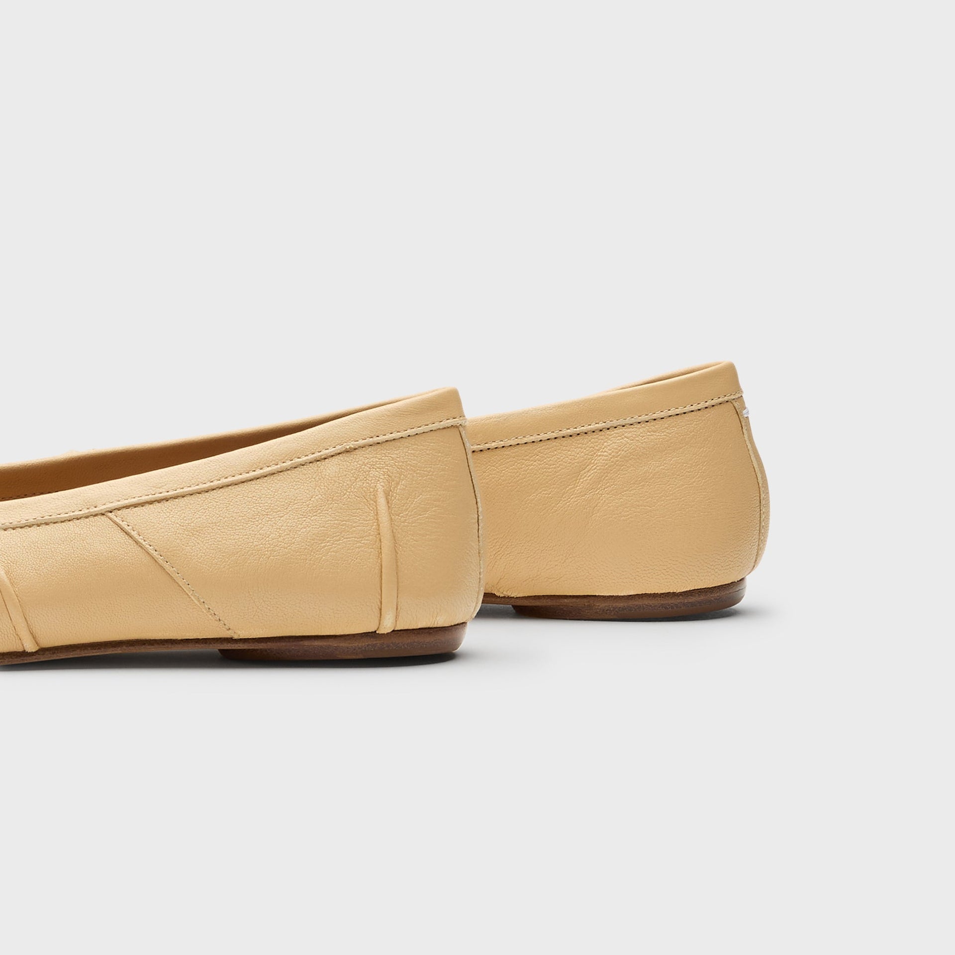 Maison Margiela Tabi Ballerina Soft Nappa Leather - Vintage Treatment