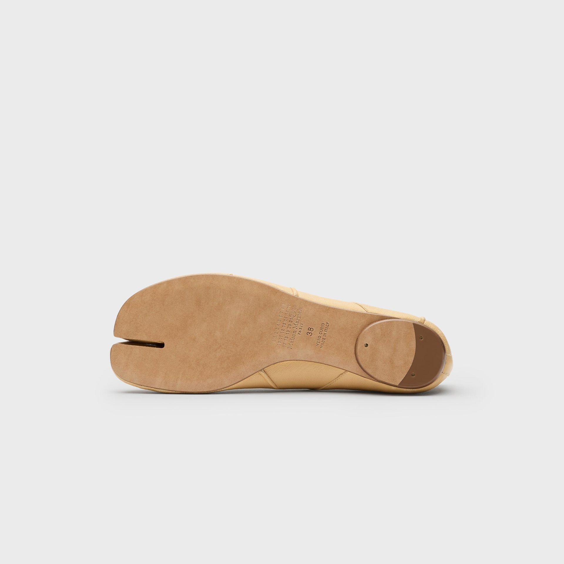 Maison Margiela Tabi Ballerina Soft Nappa Leather - Vintage Treatment