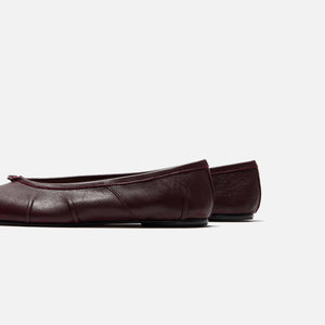 Maison Margiela WMNS Tabi Ballerina - Deep Red