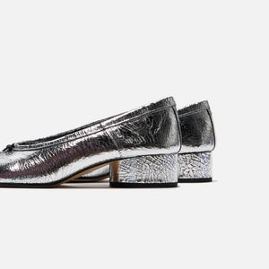 Maison Margiela Tabi New Ballerina Flats - Broken Mirror Silver