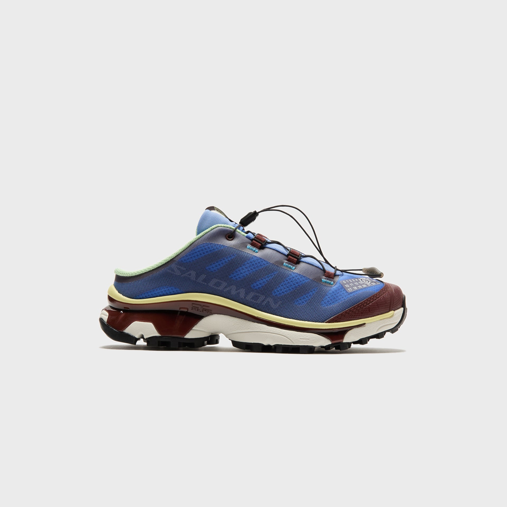 MM6 Maison Margiela x Salomon WMNS XT-4 Mule - Ultramarine / Rum Raisin / Yellow