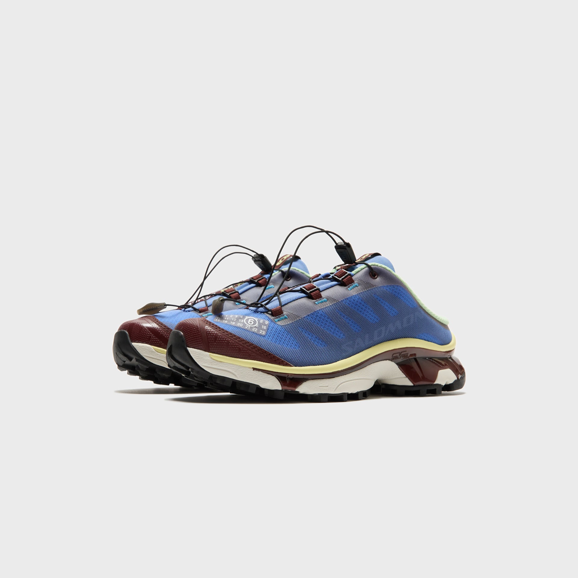 MM6 Maison Margiela x Salomon WMNS XT-4 Mule - Ultramarine / Rum Raisin / Yellow