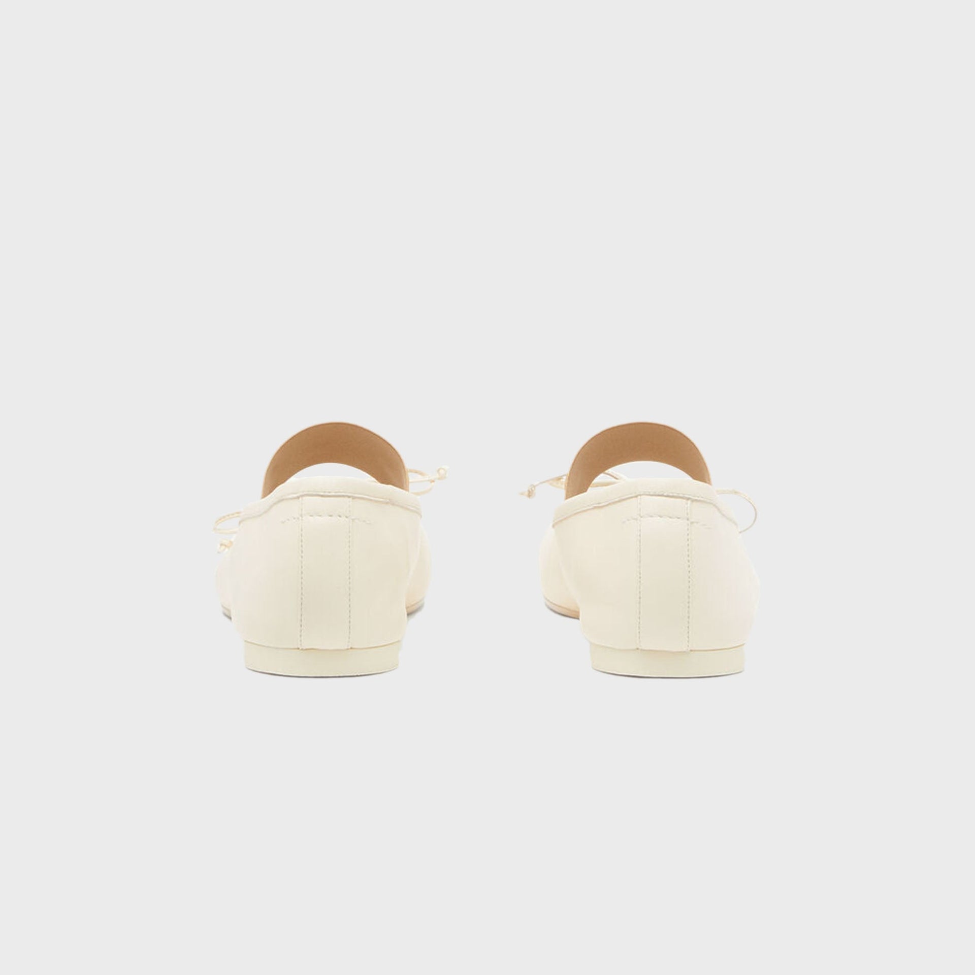 MM6 Maison Margiela Anatomic Numeric Ballerina - Alabaster