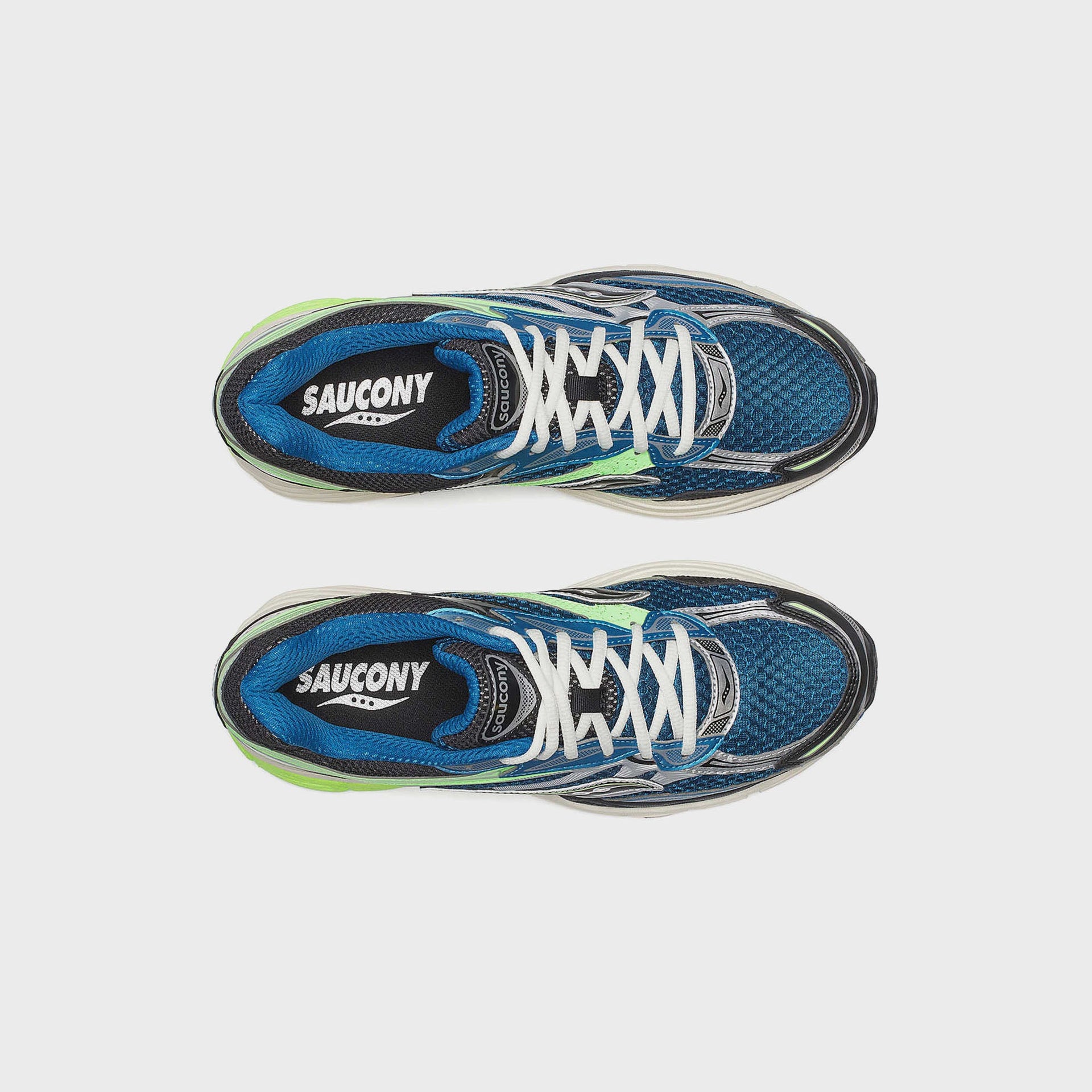 Saucony Progrid Omni 9 - Blue / Lime