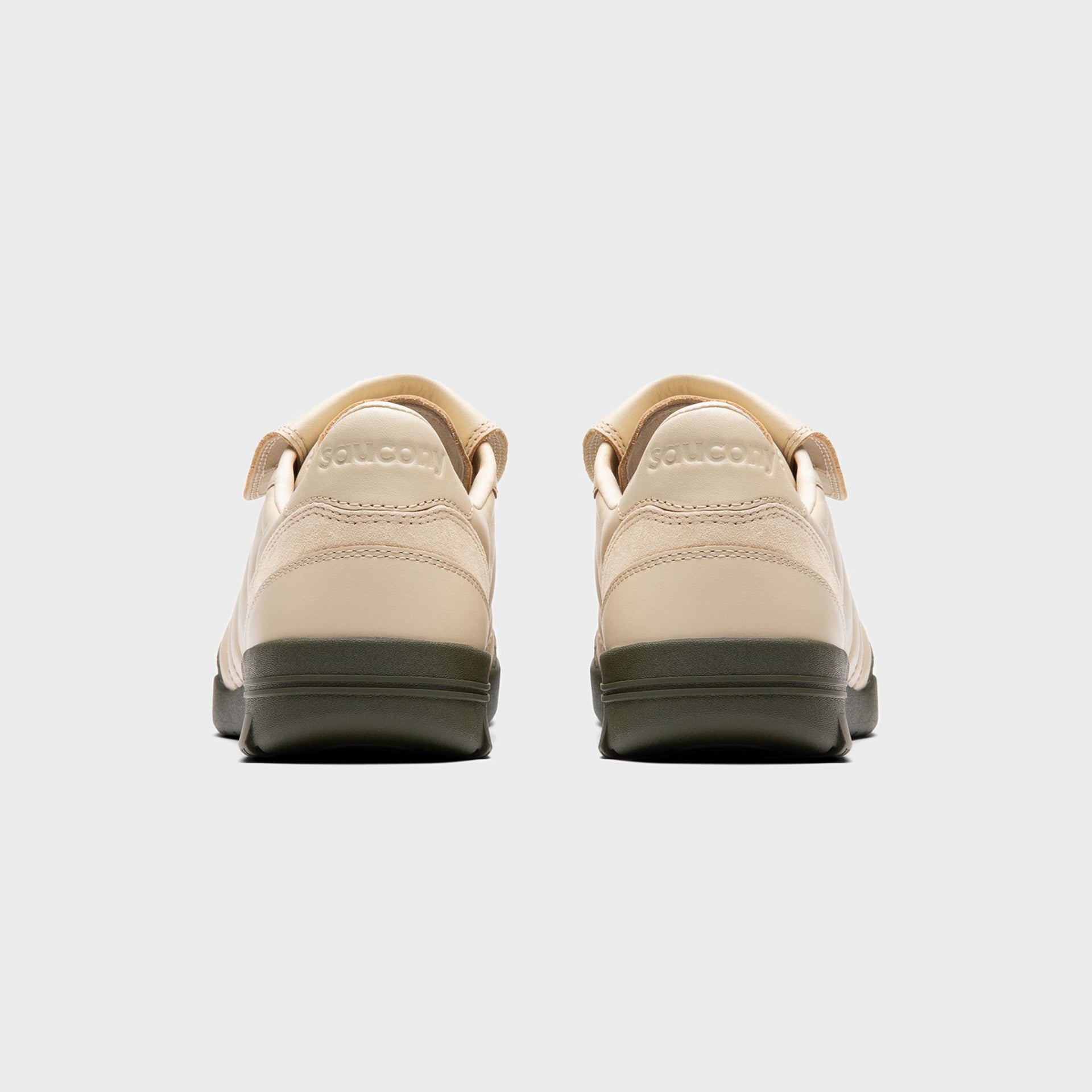 Saucony SILO 586i S - Parchment / Pine