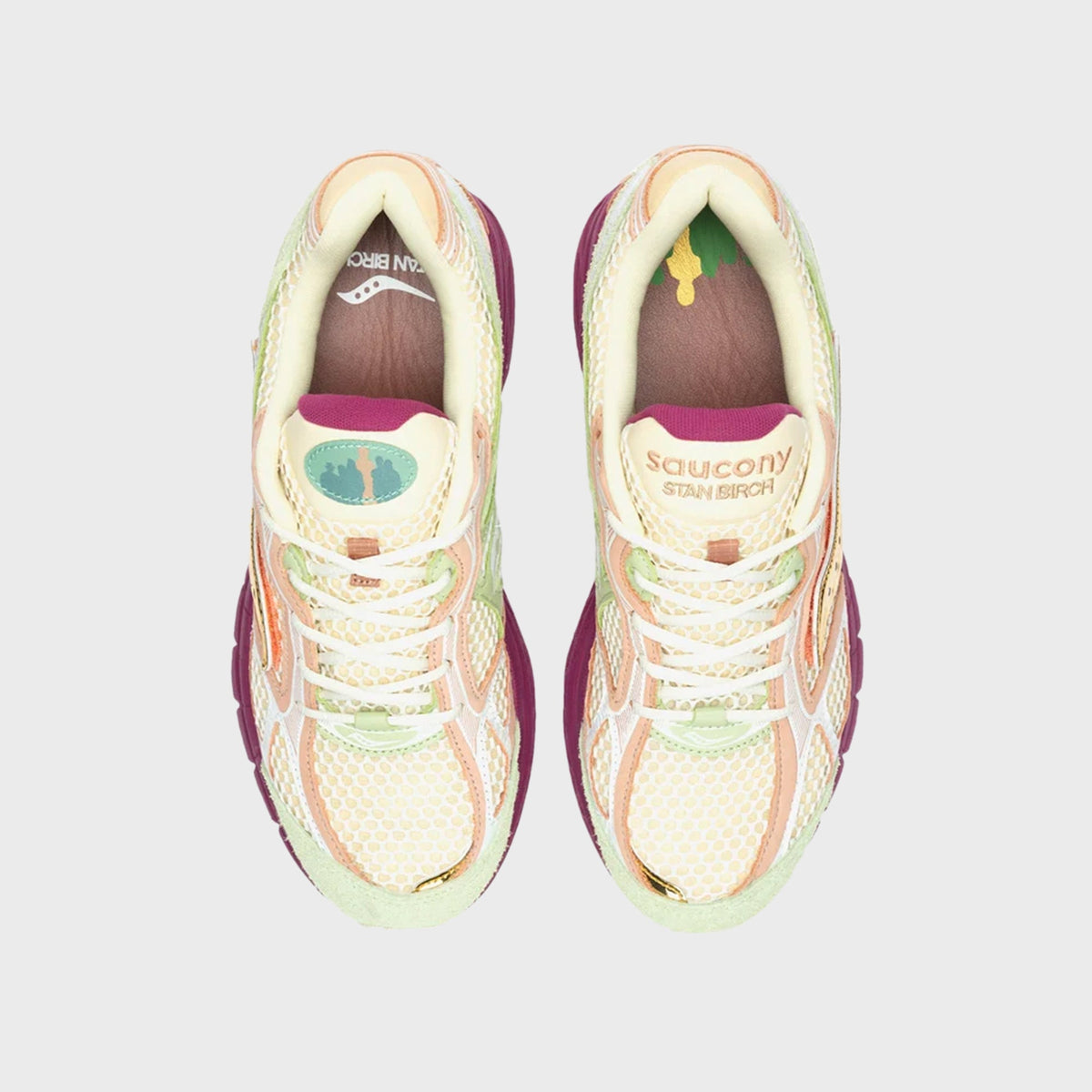 Saucony x Stan Birch ProGrid Guide 7 - Cream / Mauve