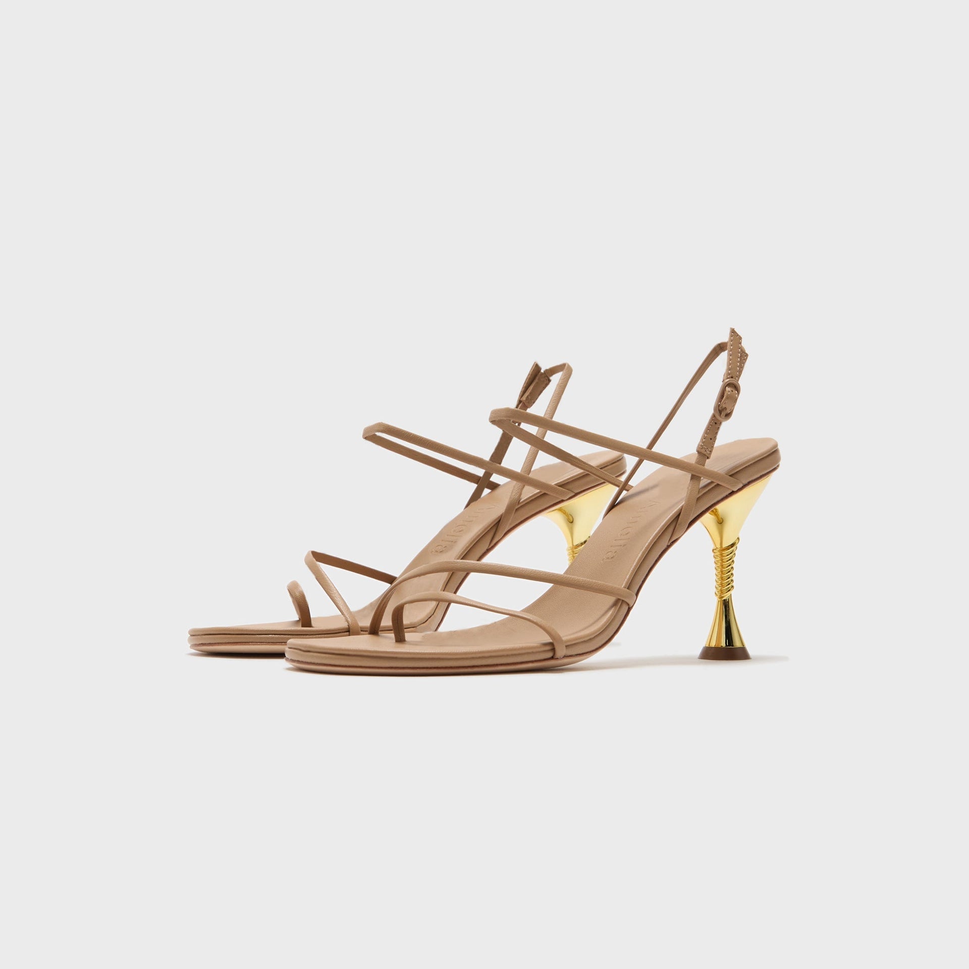 Studio Amelia Helix 90 Sandal - Beige