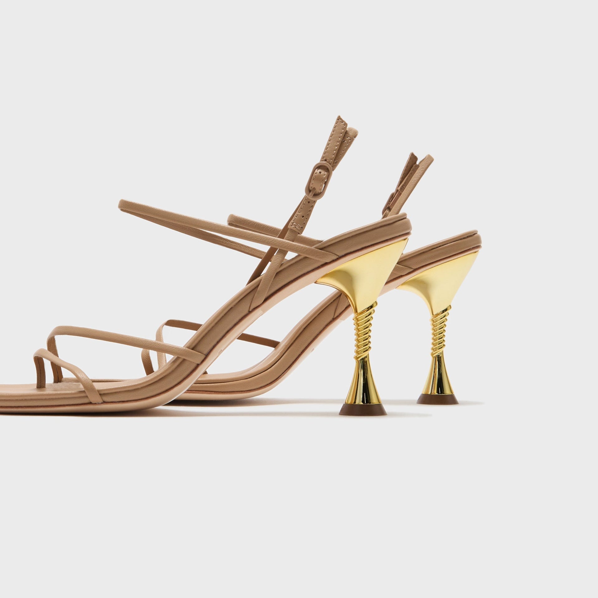 Studio Amelia Helix 90 Sandal - Beige