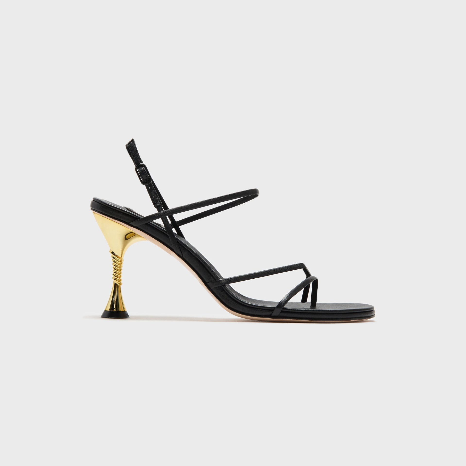 Studio Amelia Helix 90 Sandal - Black