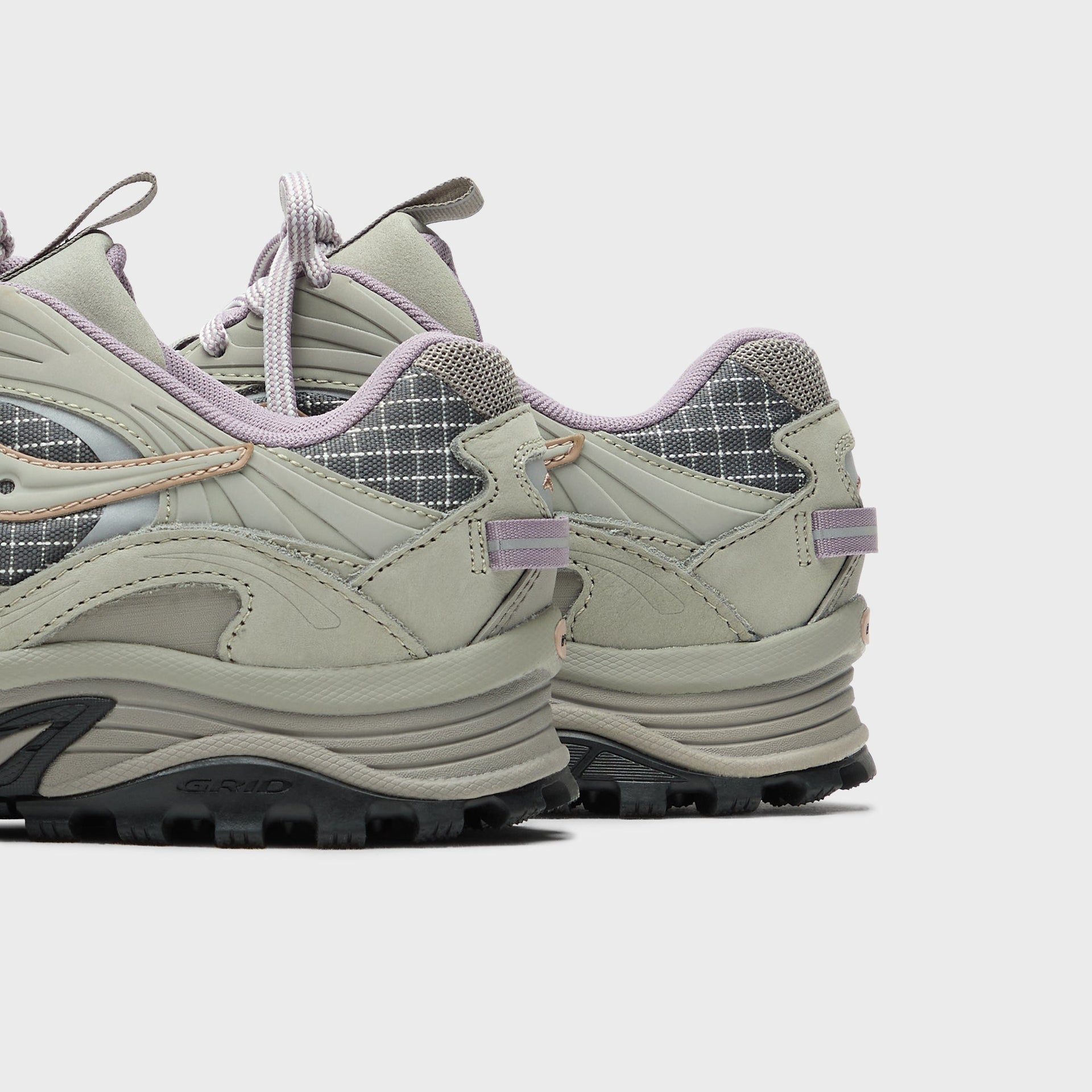 Saucony Grid Aura X - Dark Grey / Mud