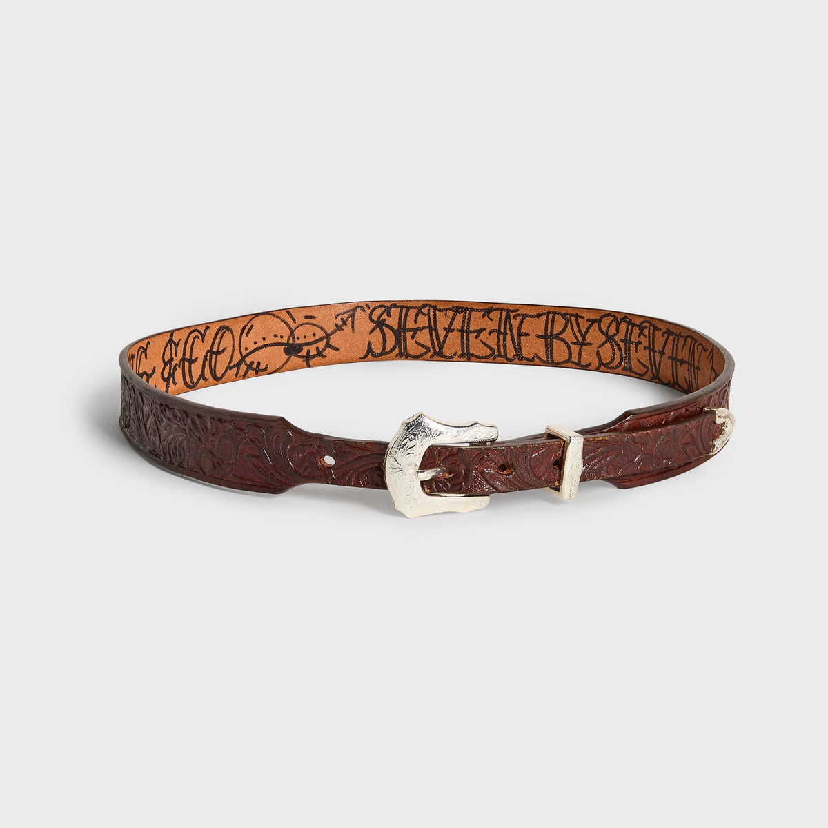 Kith 101 for SEVEN BY SEVEN Western Flower Belt -  Mocha - PH