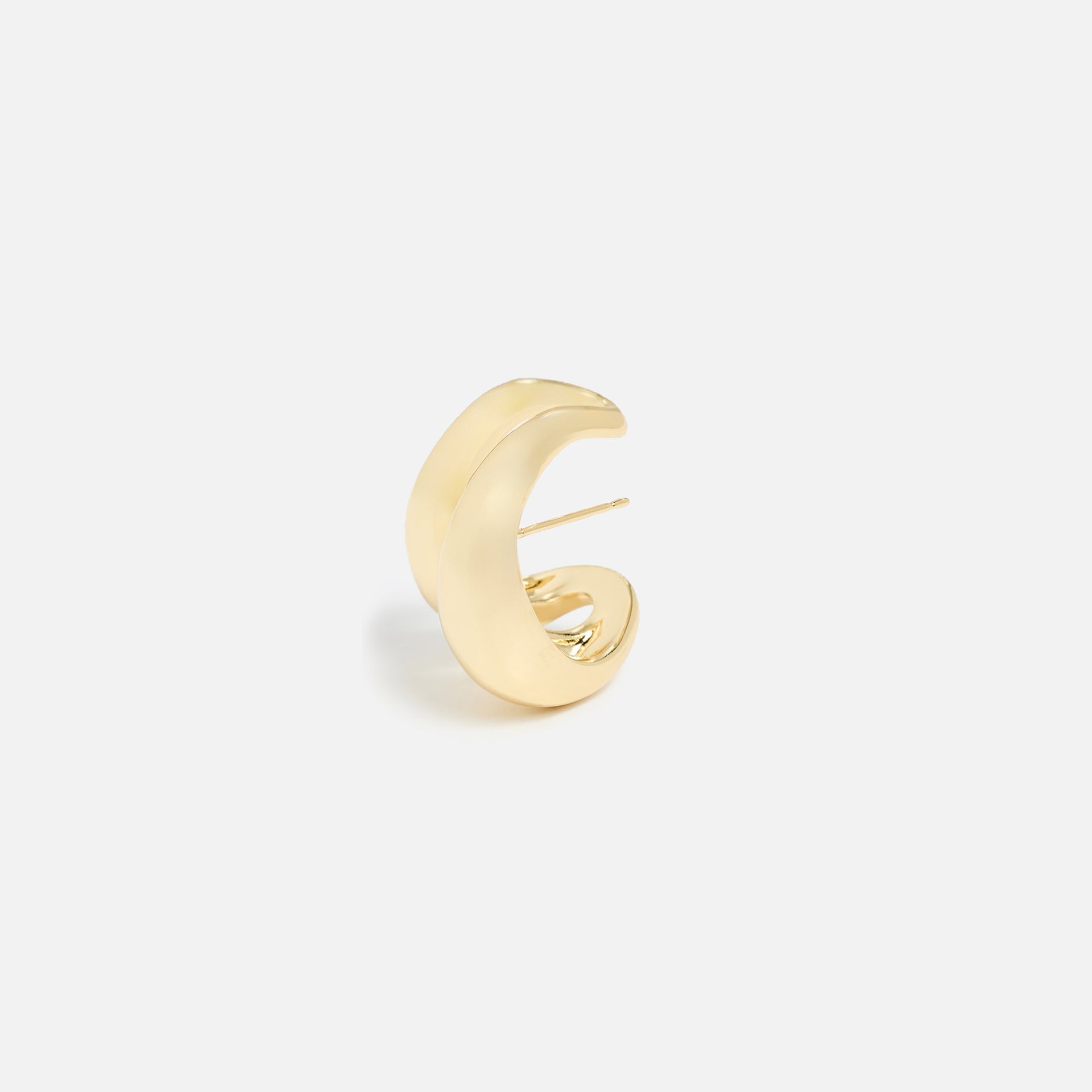 SHASHI Double Odyssey Hoop Earring - Gold