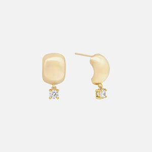 SHASHI Aoki Hoop Earring - Gold