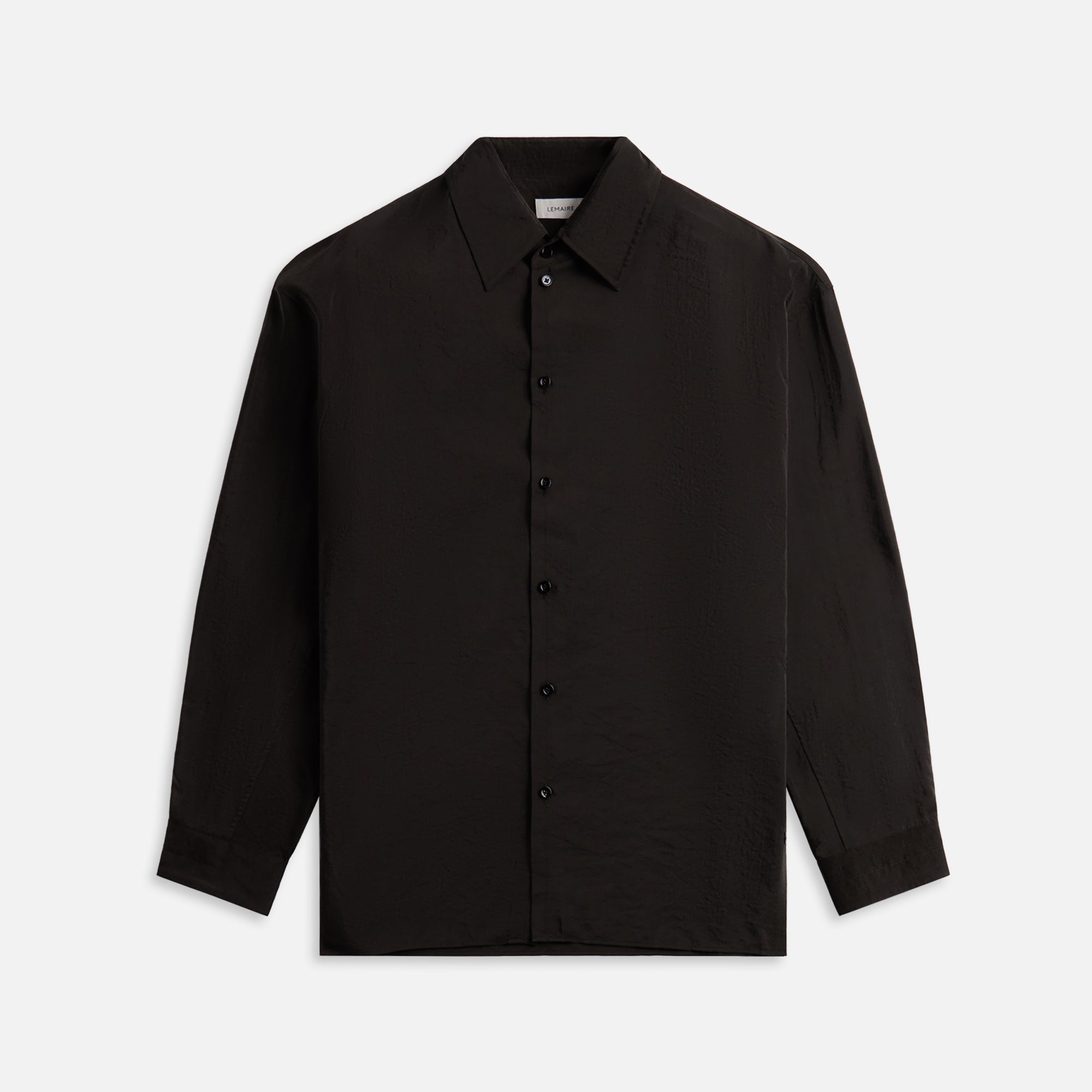 Lemaire Twisted Shirt - Dark Espresso – Kith