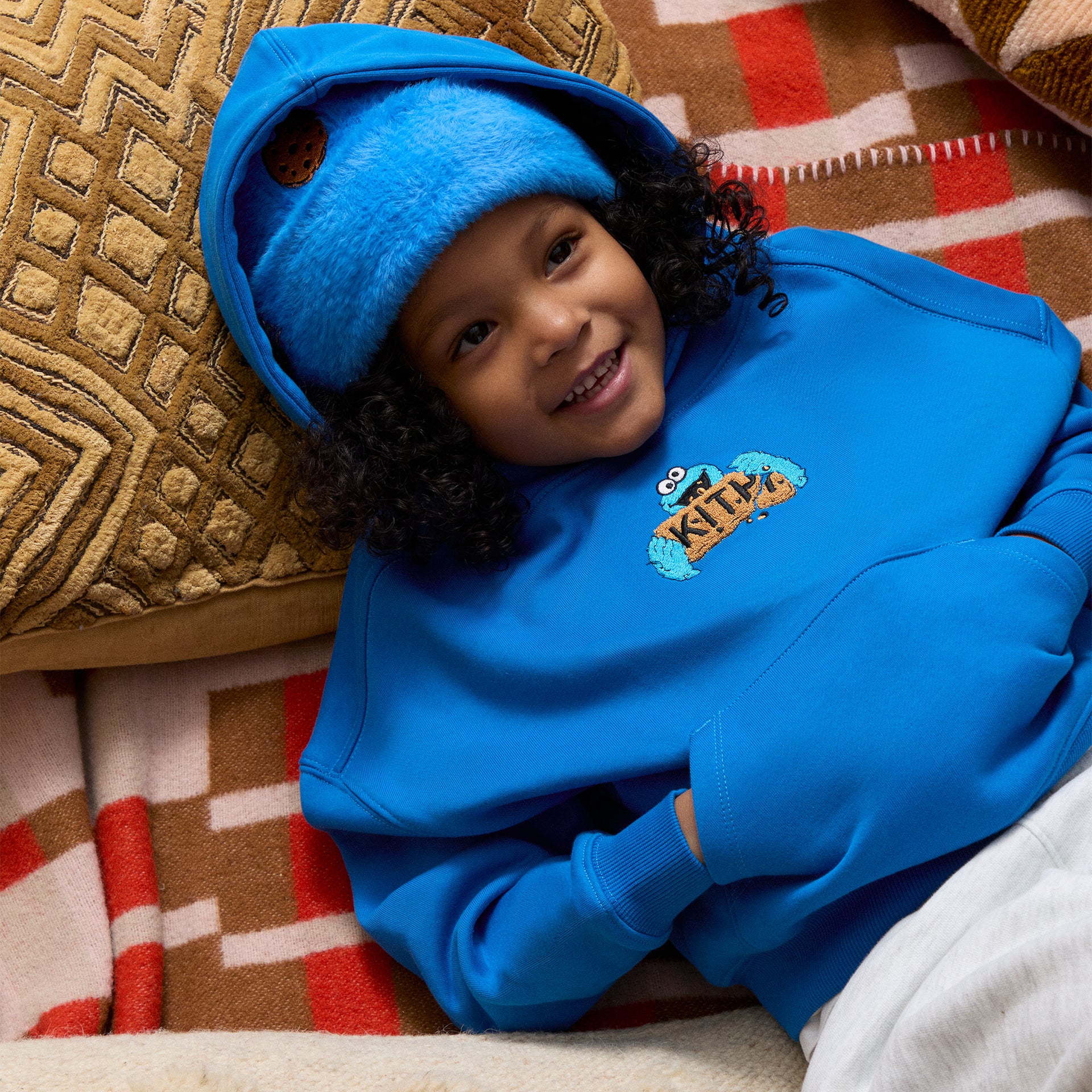 Kith Kids for Sesame Street Mia Beanie - Chicory