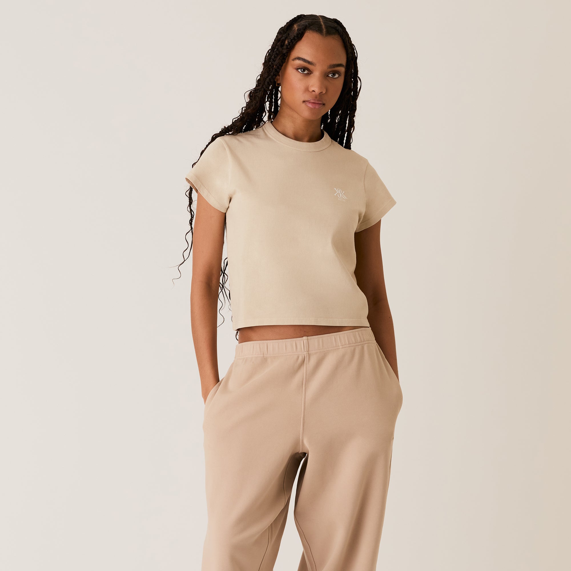 Kith Women Mulberry Vintage Tee - Theory Kith Women Mulberry Vintage Tee - Theory