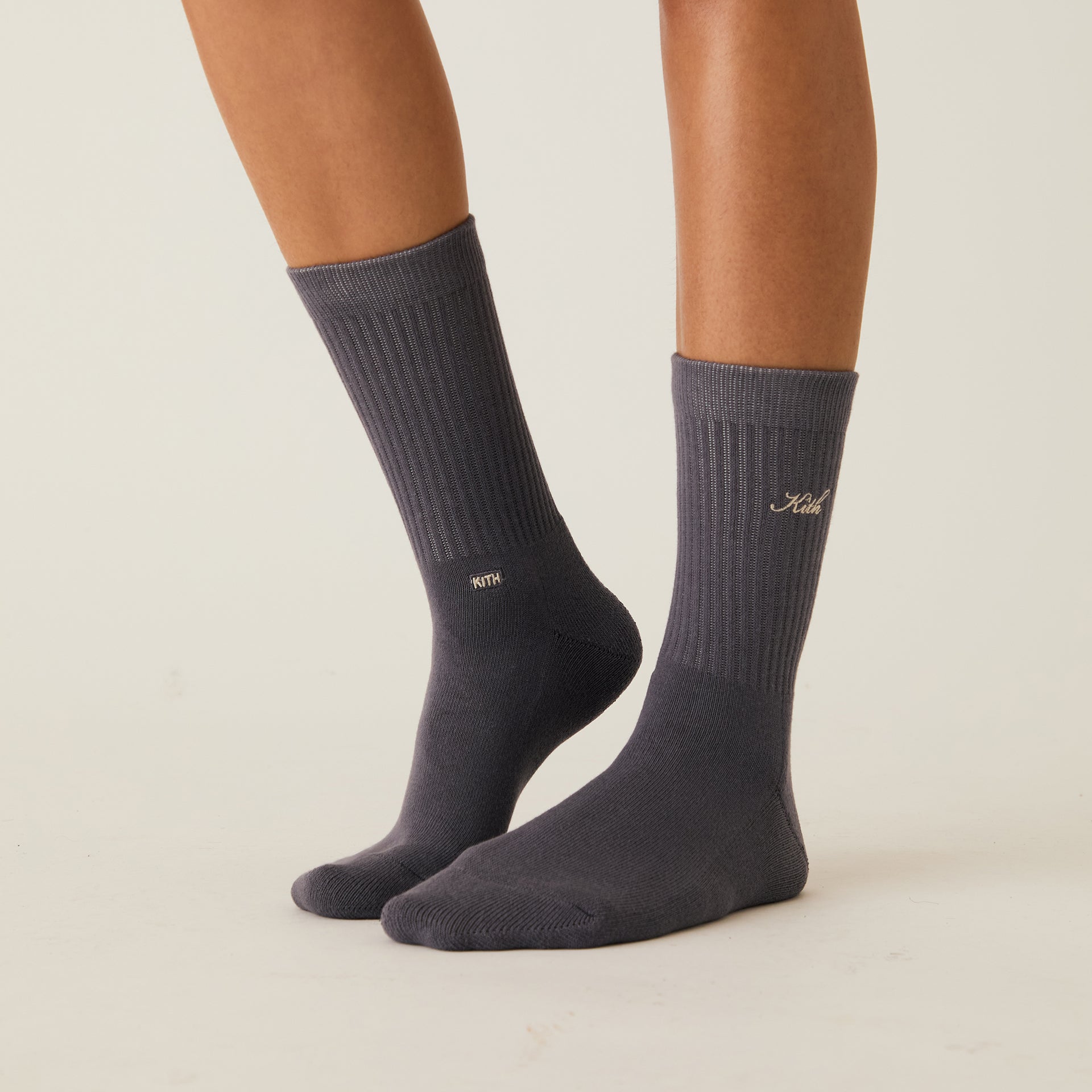 Kith Women Script Classic Crew Socks 3-Pack - Multi