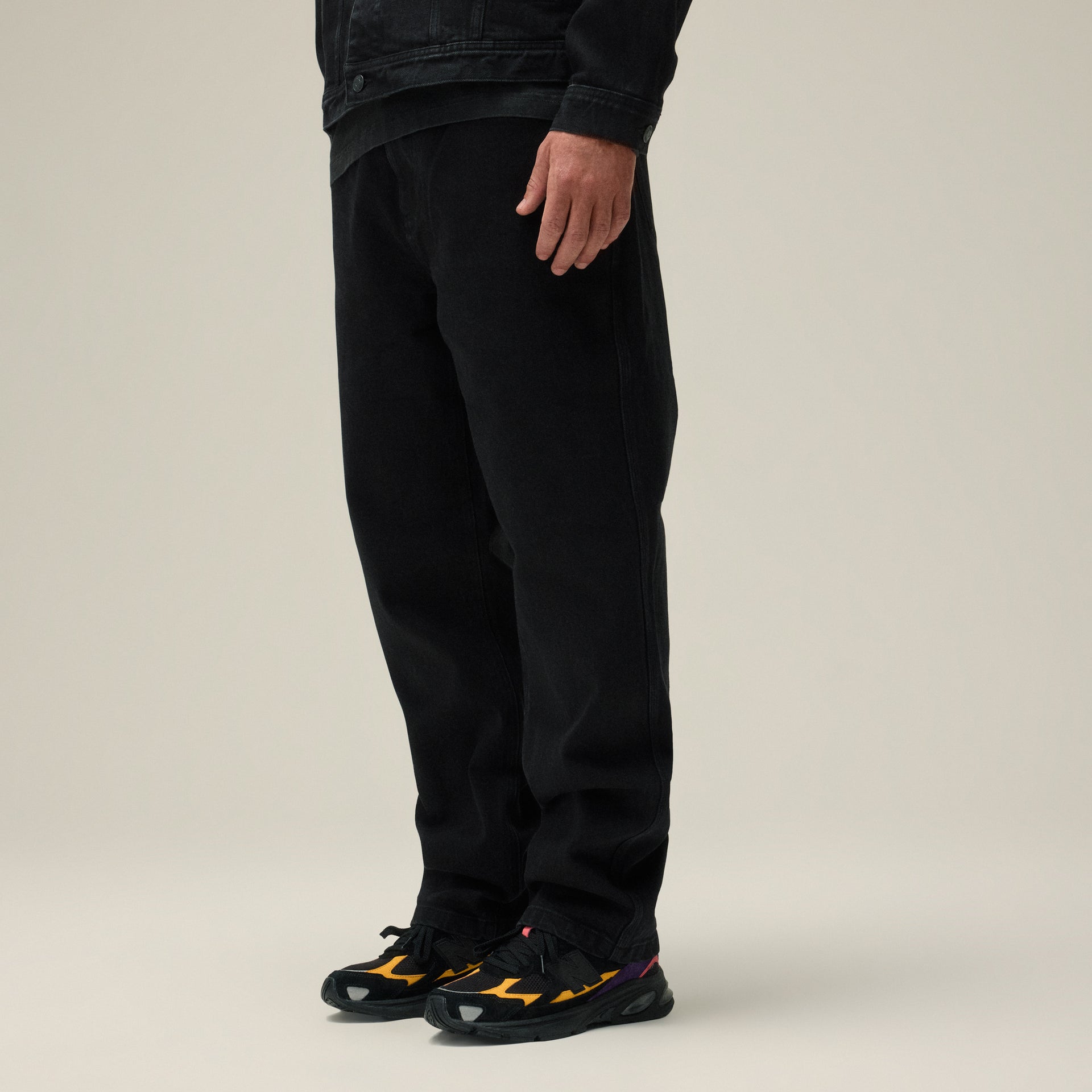 Kith Centre Straight Jean - Black