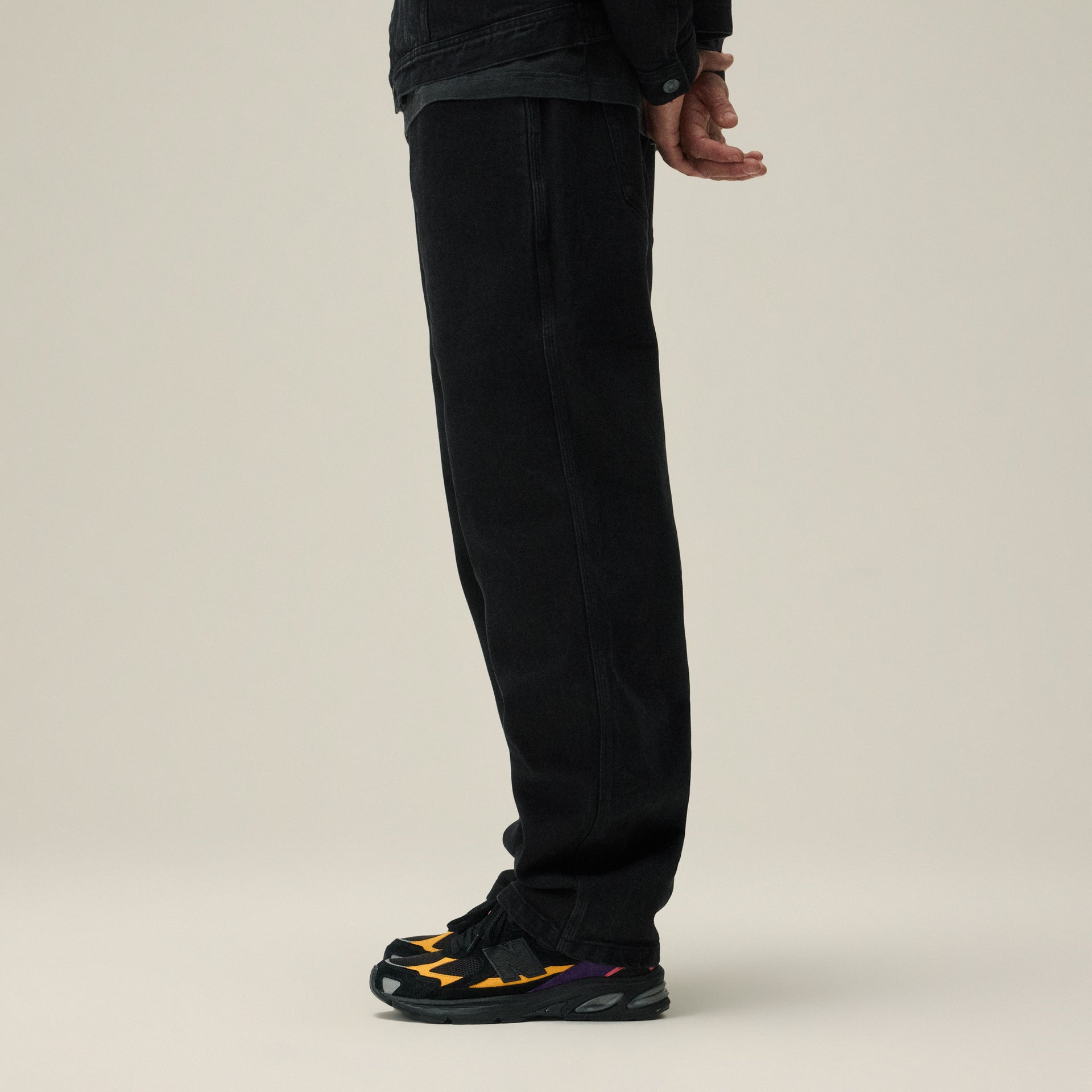 Kith Centre Straight Jean - Black