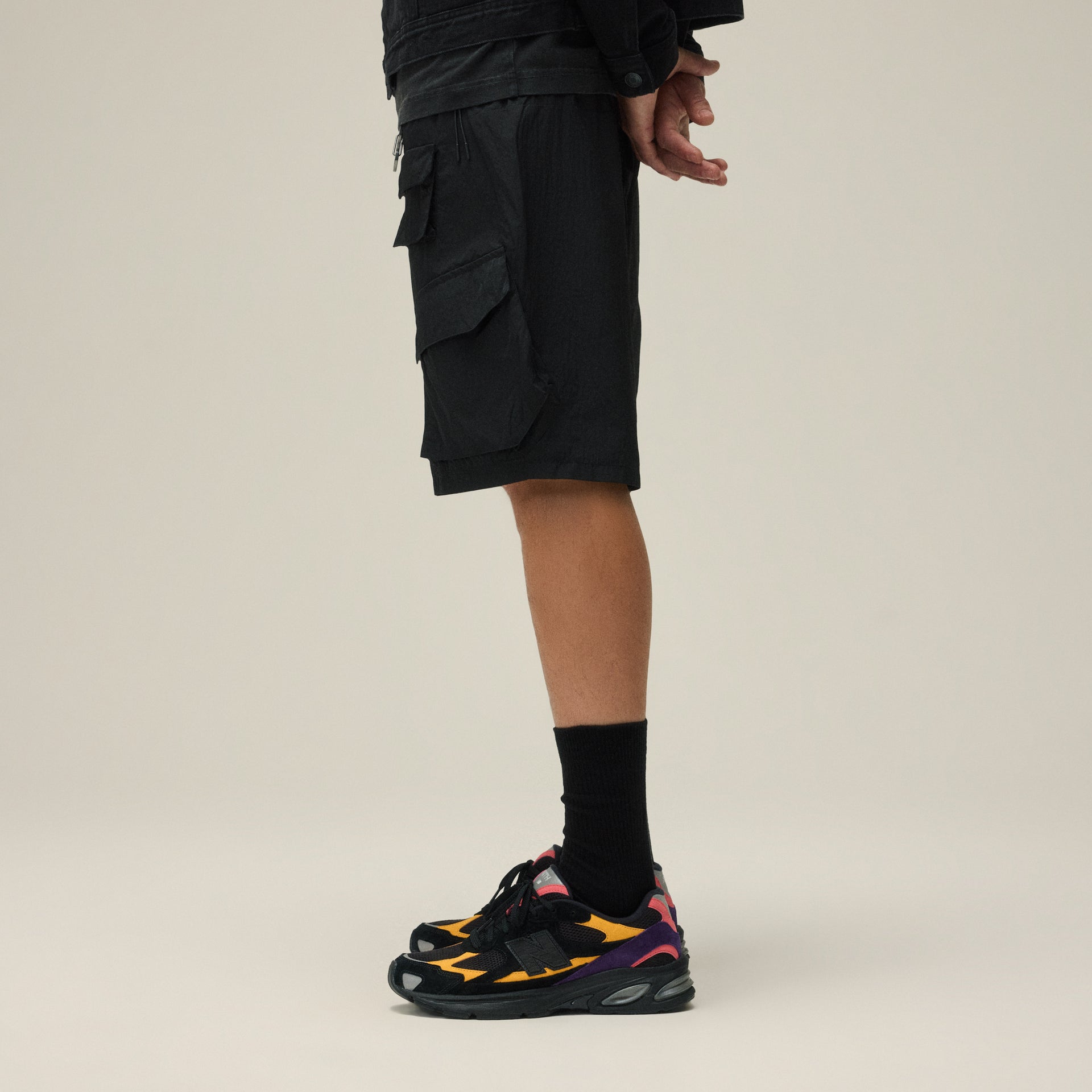 Kith Dupont Cargo Pocket Short - Black