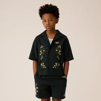 Kith Kids Novelty Embroidered Thompson Camp Short - Stadium