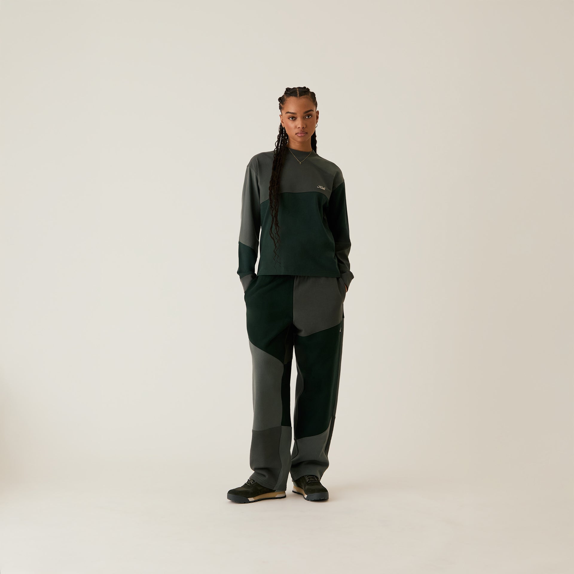 Kith Women Ava Patchwork Track Pant - Stadium