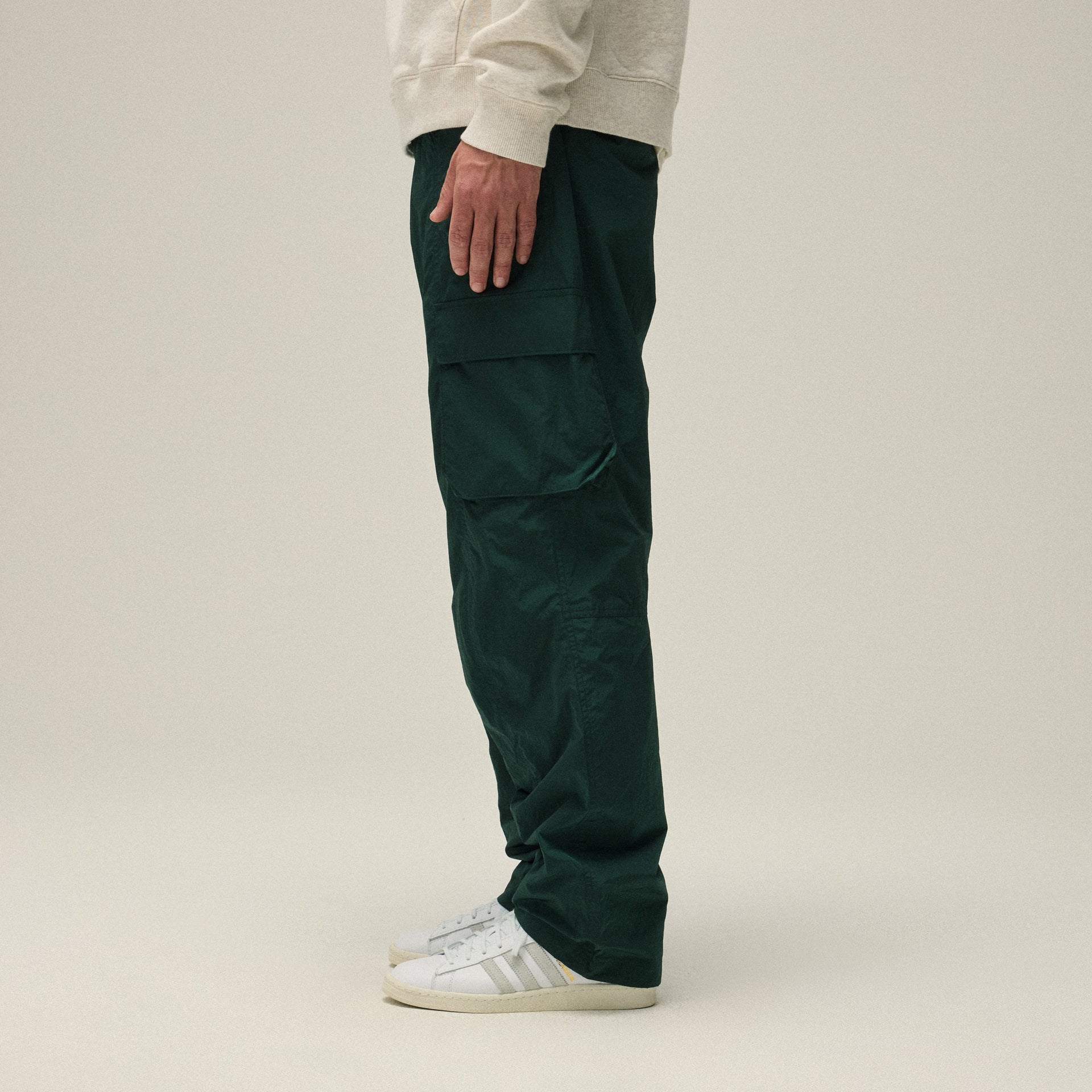 Kith Wrinkle Nylon Bristol Cargo Pant - Stadium