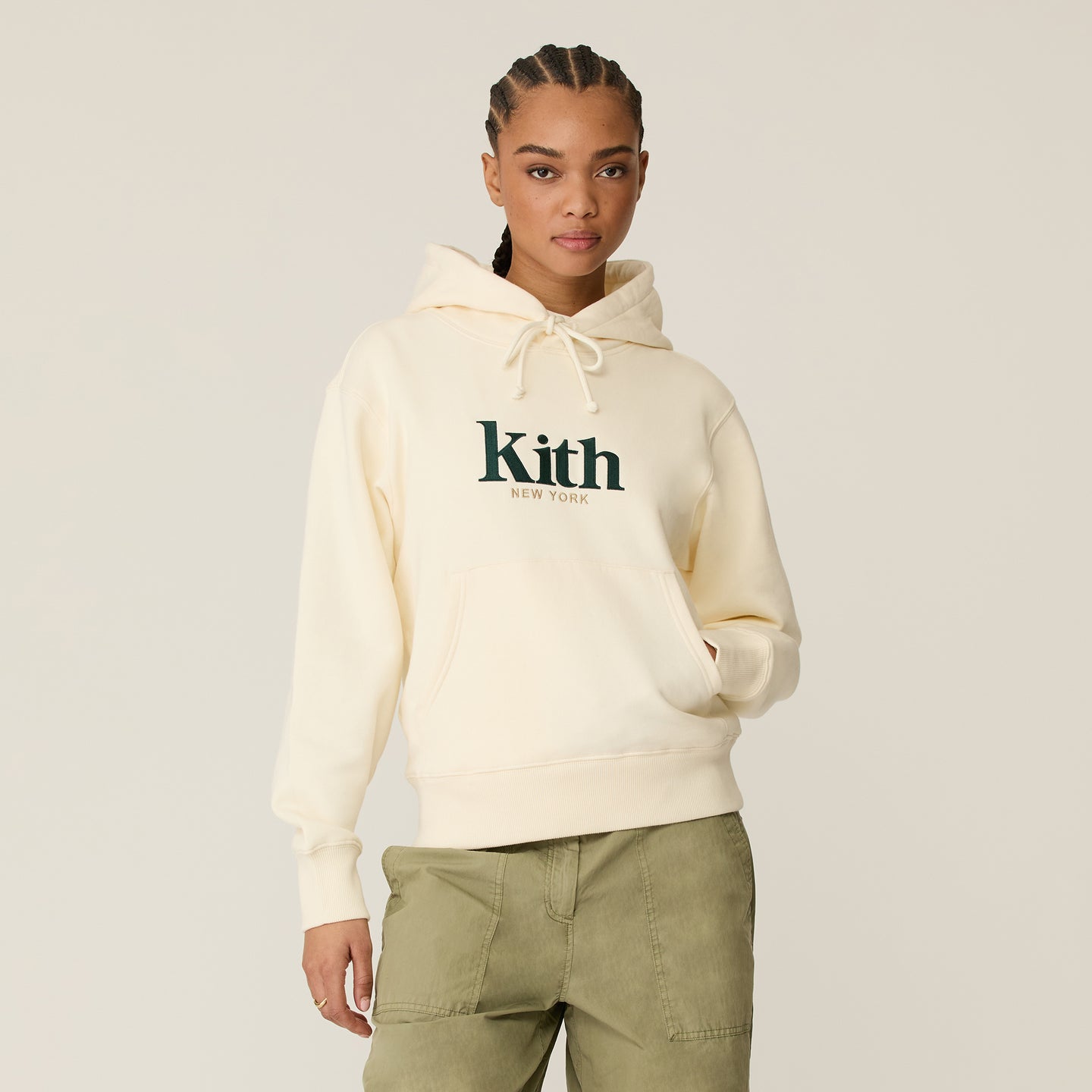 Kith Women Maverick Magnified Kith Hoodie - Black