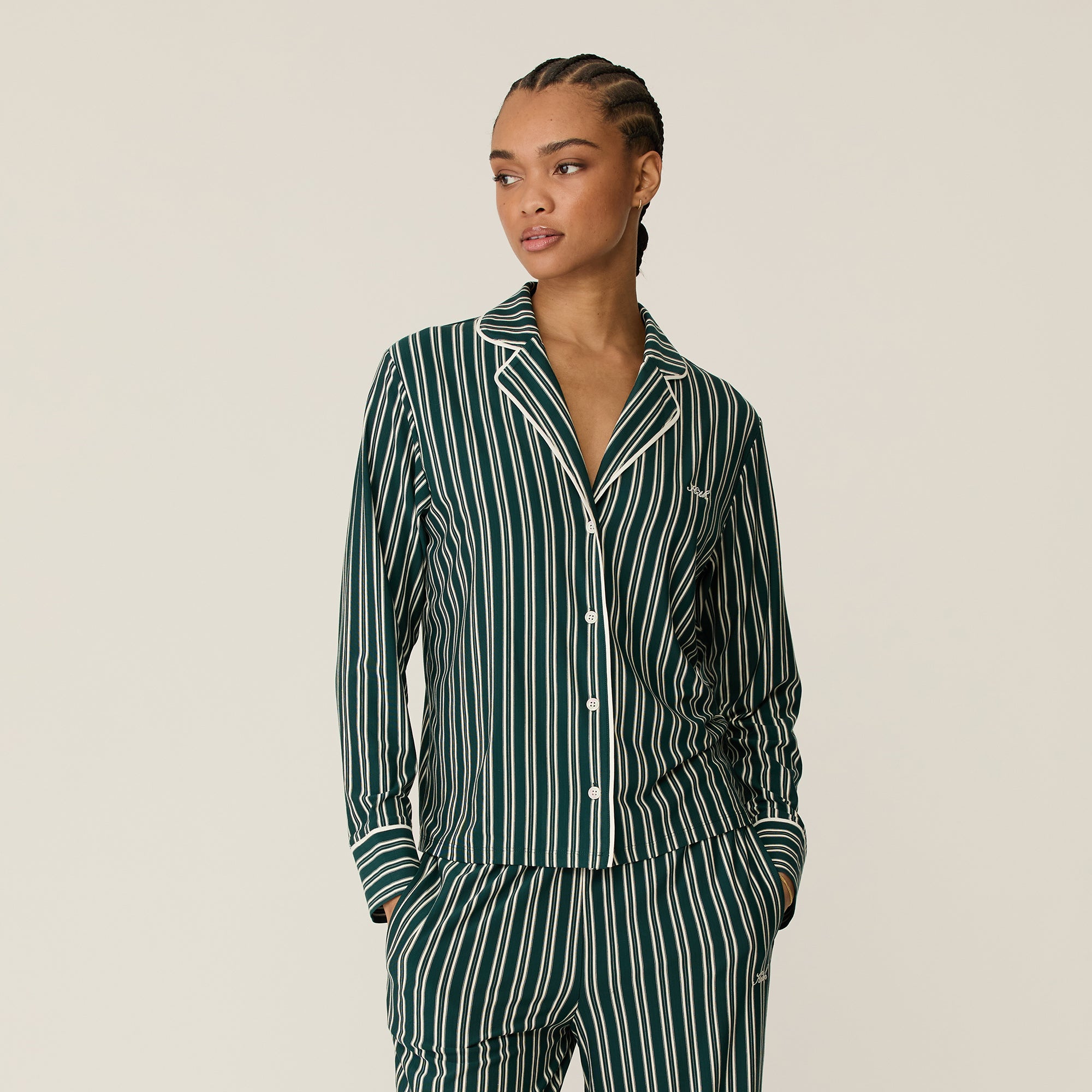 kith women ロンパース Kith Women Striped Pajama Set - Essence