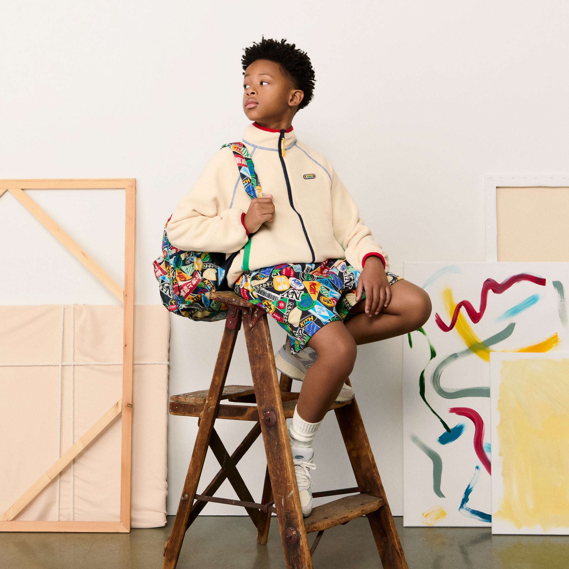 Kith Kids Reversible Claremont Jacket - Waffle