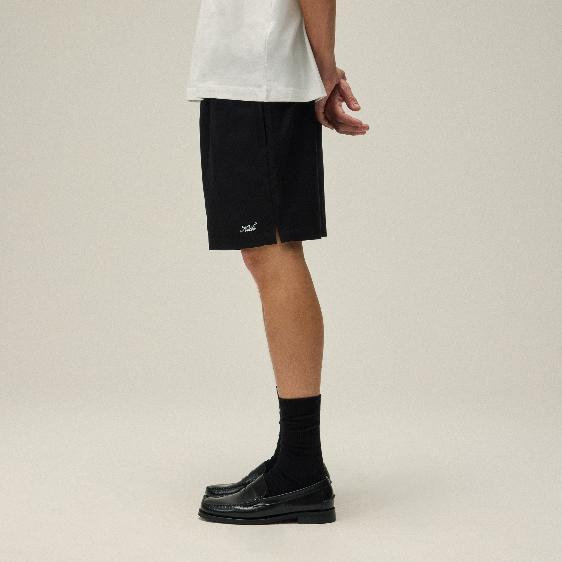 Kith Twill Collins Swim Short - Black