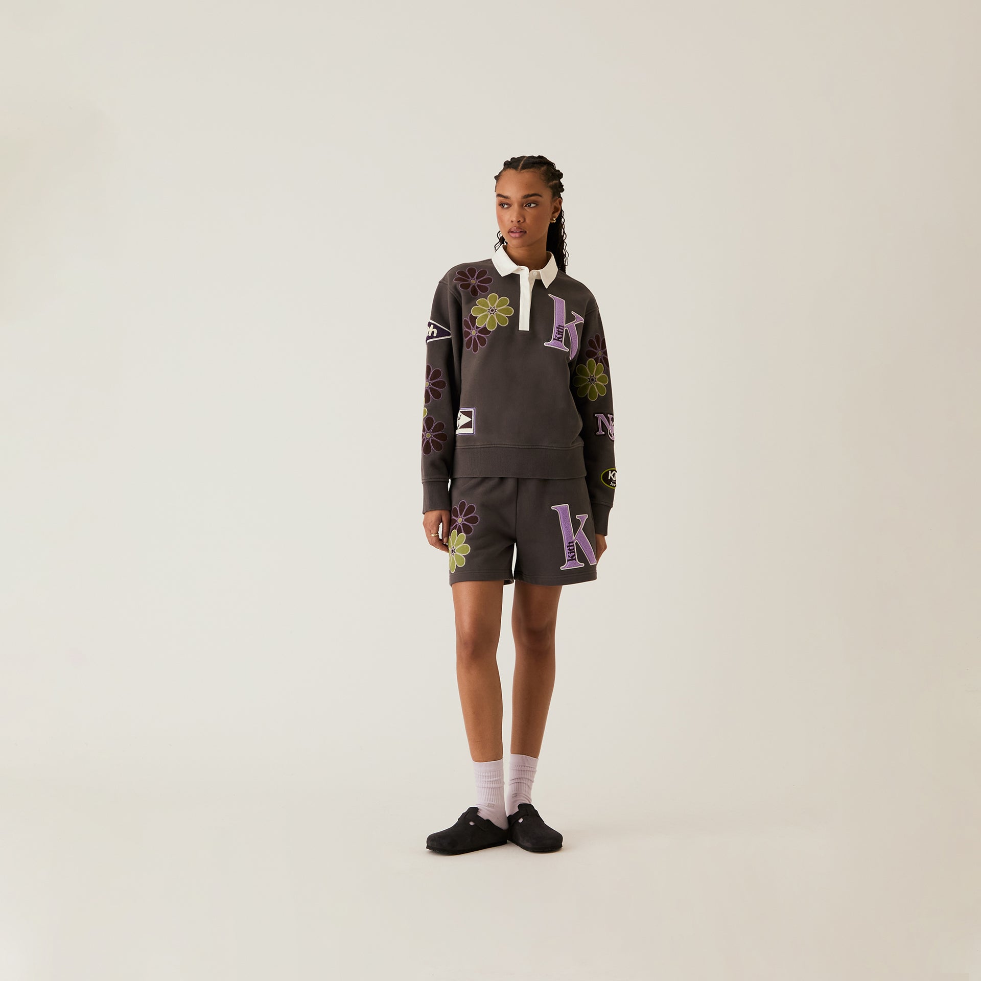 Kith Women Emery Floral Rugby - Hematite