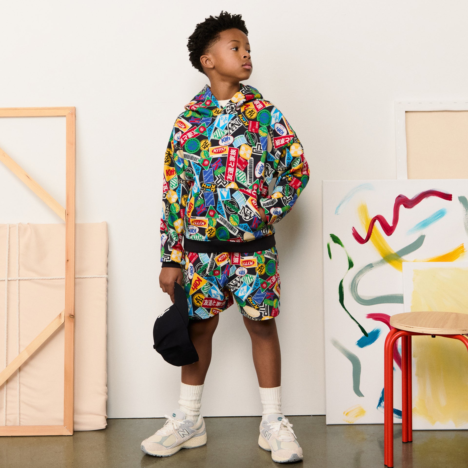 Kith Kids Friends and Family Nelson Hoodie - Nocturnal