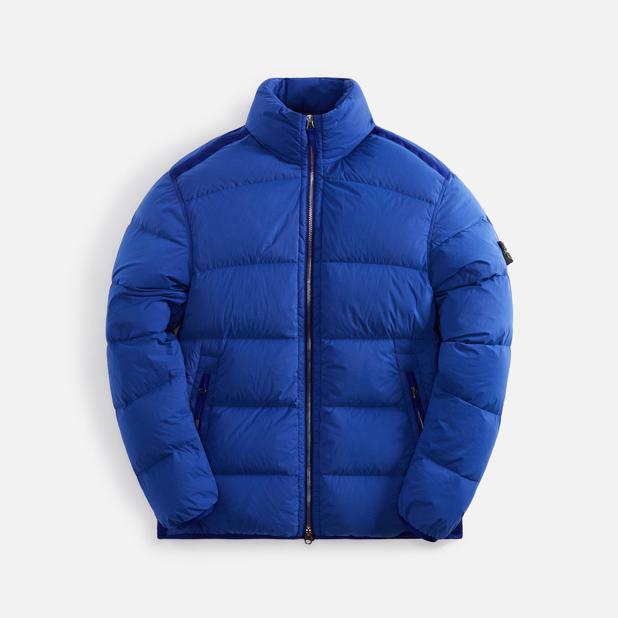 Stone Island Real Down Jacket - Bright Blue – Kith