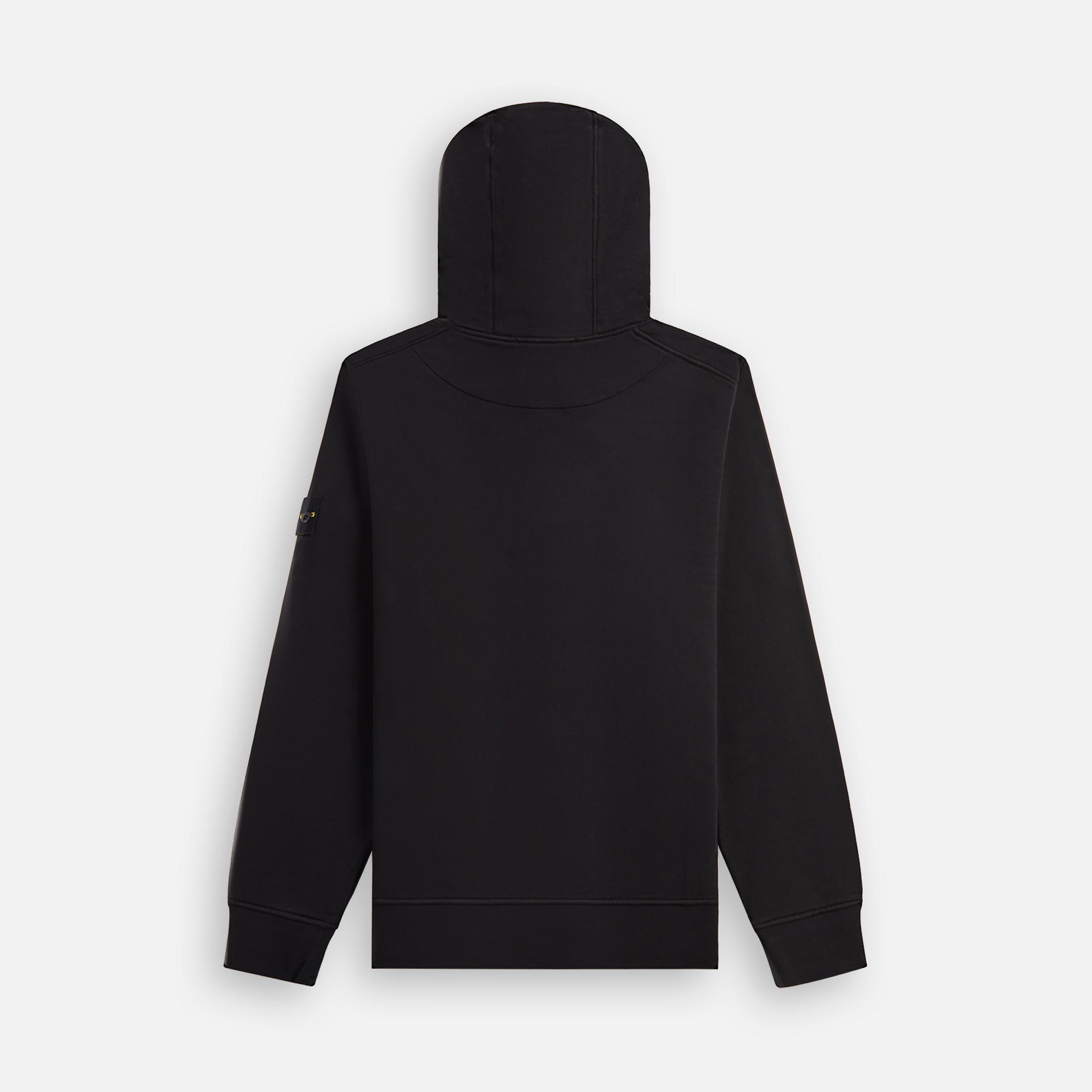 Stone Island Garment Dyed Hoodie - Black