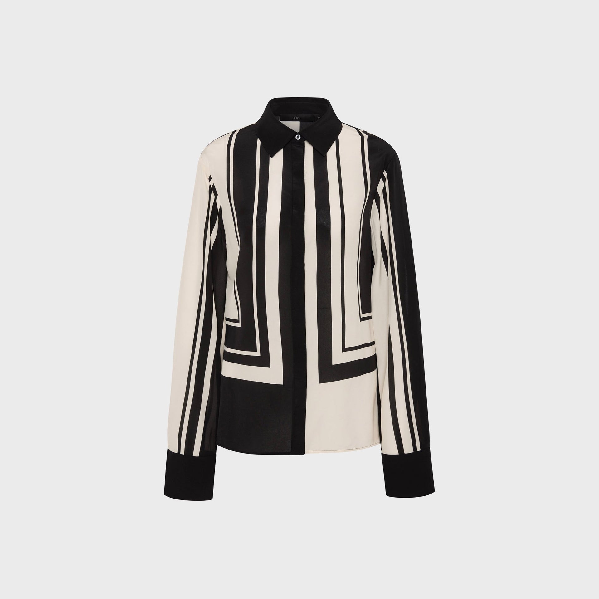SIR Pietra Shirt in Milano Nero