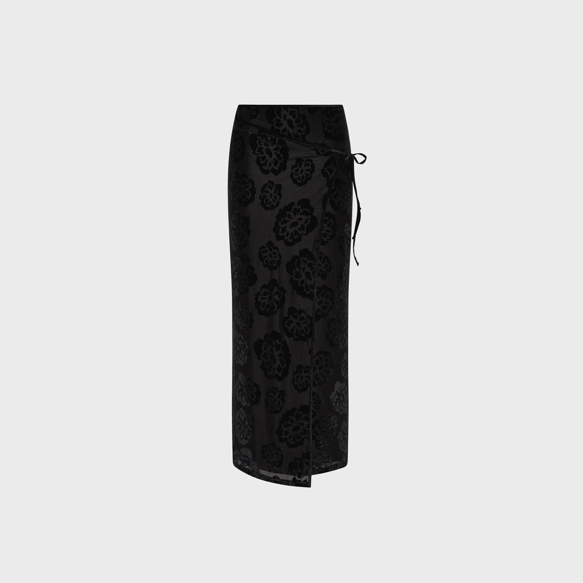SIR Vittoria Wrap Skirt in Midnight Floral