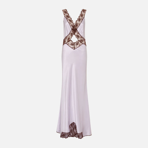 SIR Aries Cut Out Gown - Lilac