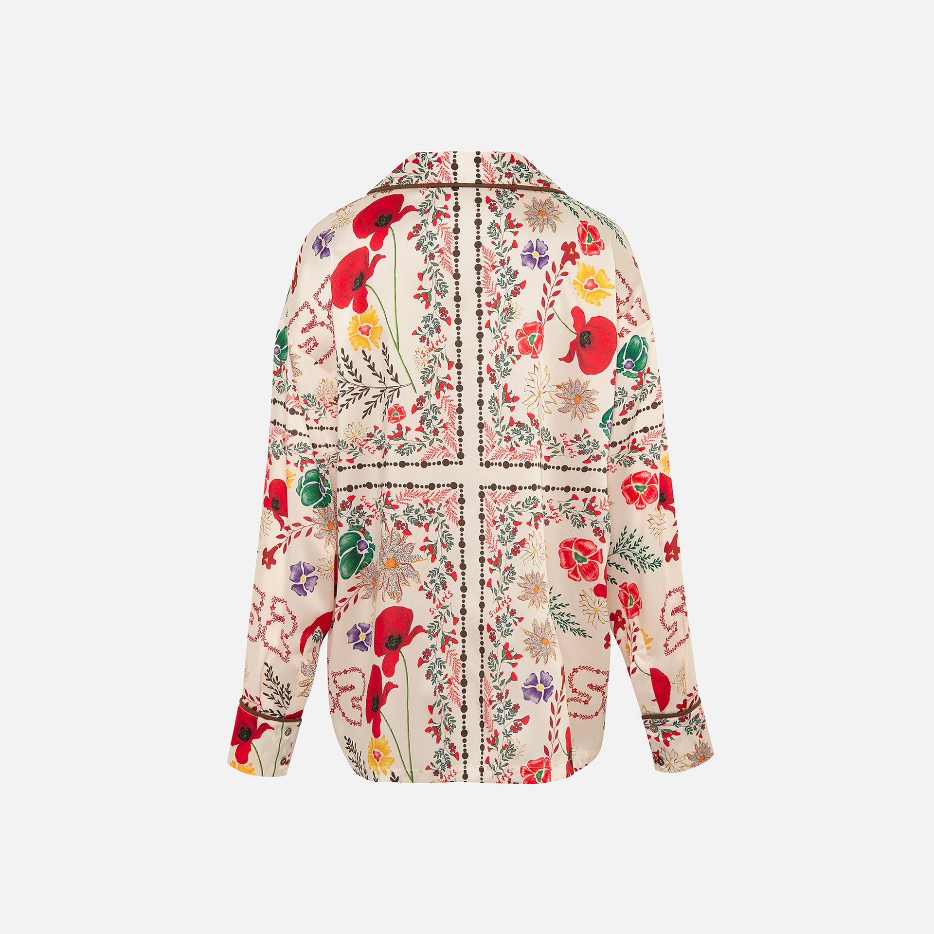 Siedres Nico Floral Printed Pajama Shirt - Multi